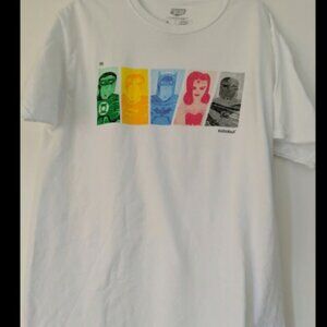 Lootcrate Justice League Kidrobot T-Shirt Large New Batman Wonder Woman Superman